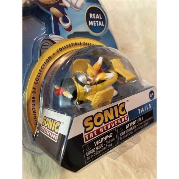 ✅Sega Sonic The Hedgehog Yellow Tails Collectible Diecast Real Metal - TW1 - Picture 3 of 4